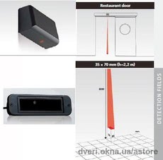 Датчик безпеки 1Safe для револьверних дверей